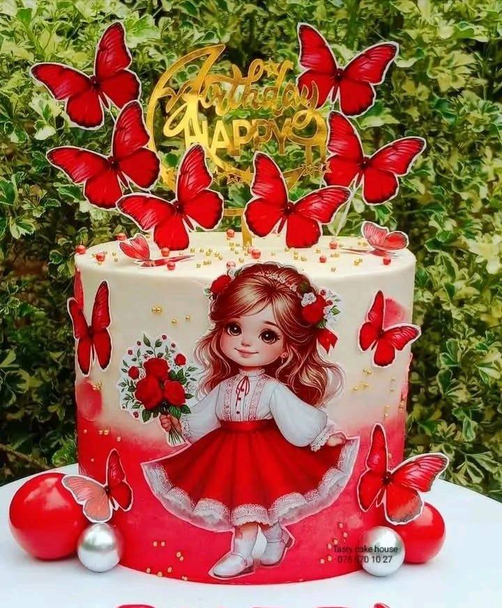 Cute little Girl Cake... - Cake toppers & Video tutorial | Facebook