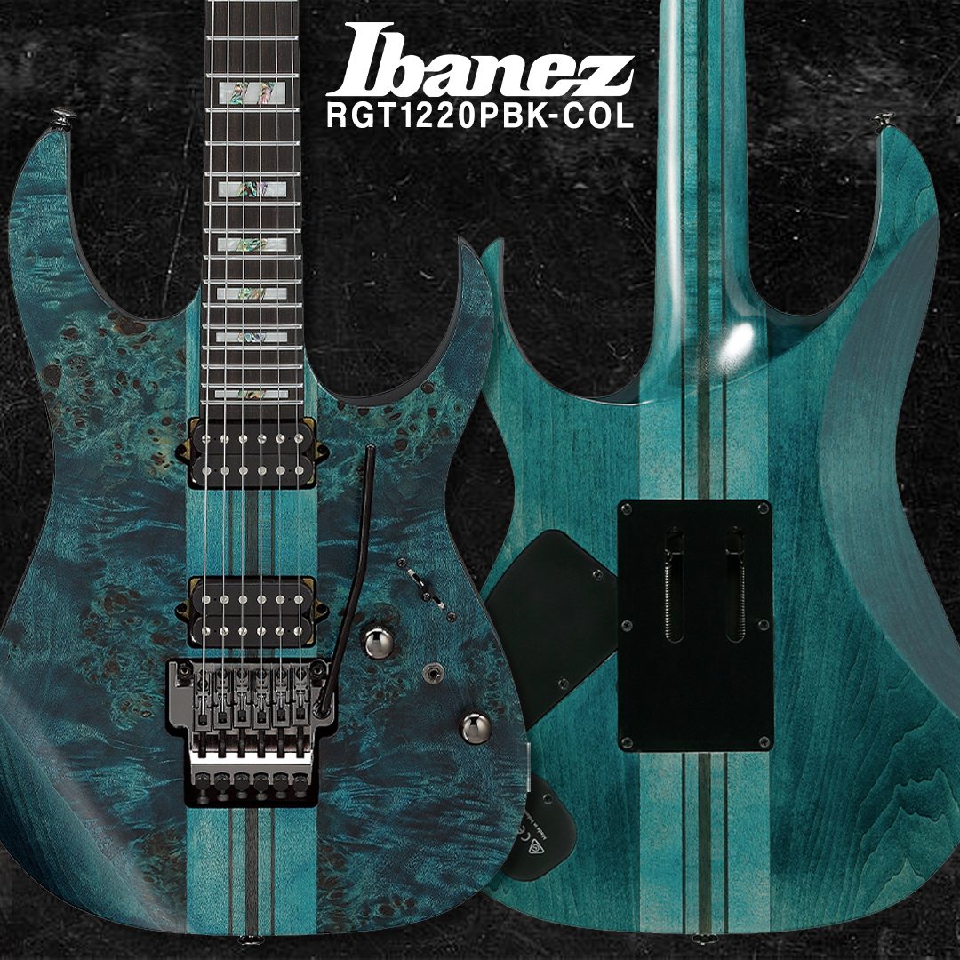 Introducing the New Ibanez RGT1220PBK-COL.#Ibanez #Ibanez2025