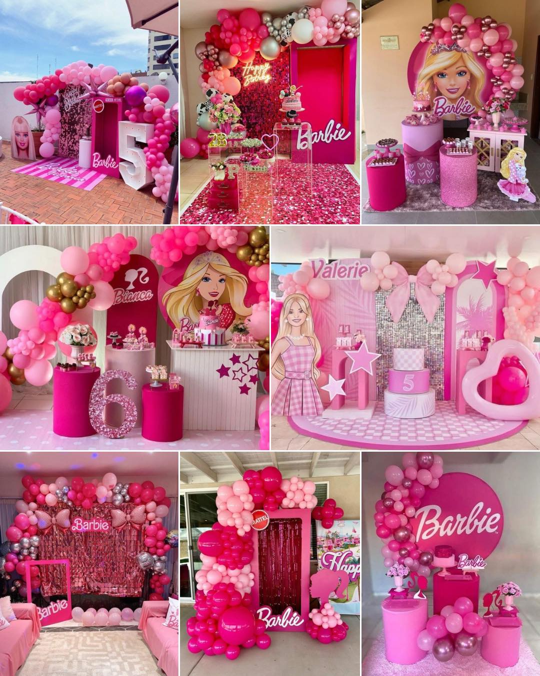 Manualidades - Decoraciones para fiesta de Barbie | Facebook