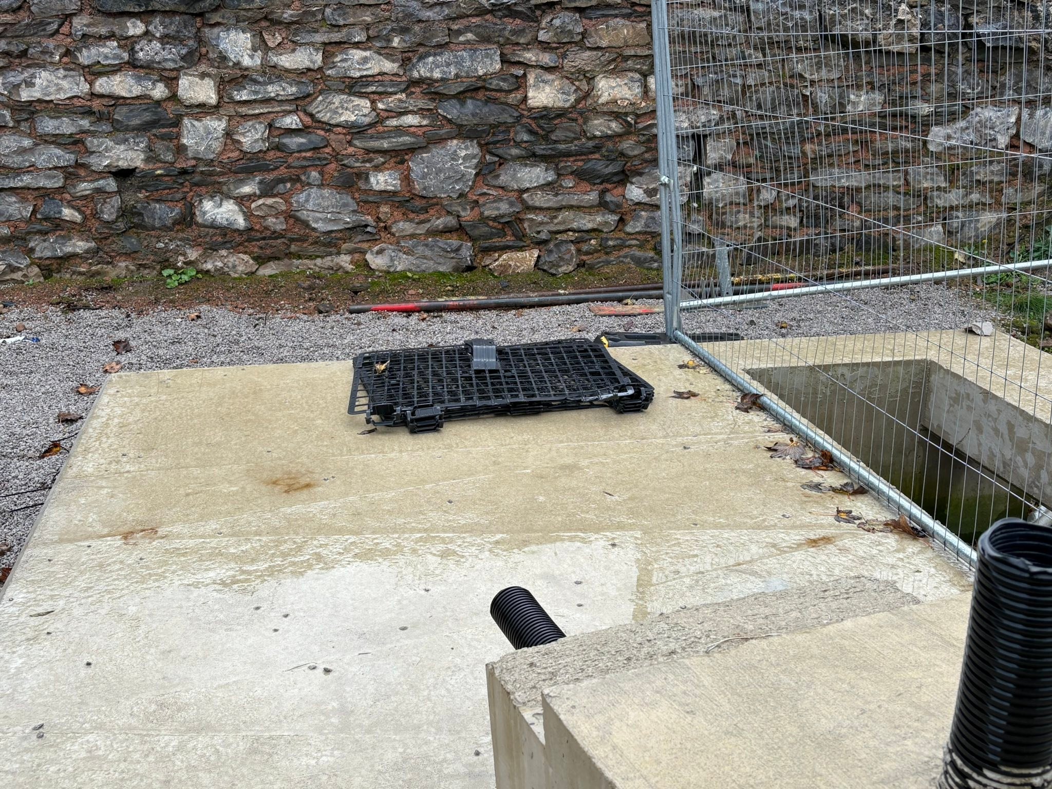 Ribble - Here are a few of those rigid net panels that were used around ...