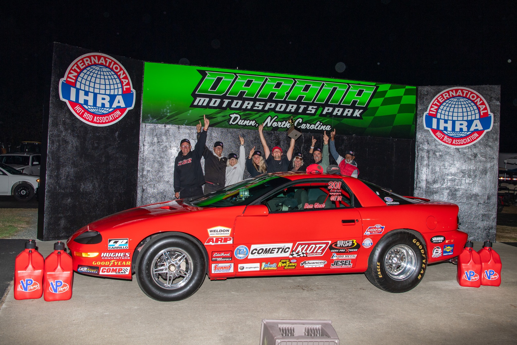 Klotz - Russ Ghent took the Super Stock win at the IHRA race at Darana ...
