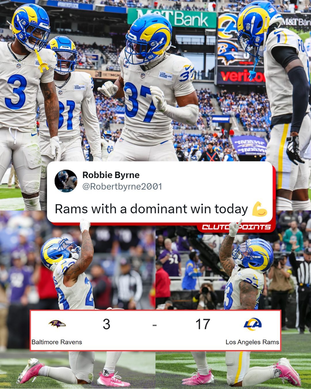 Rams Nation - The Rams coast through an easy win over the... | Facebook