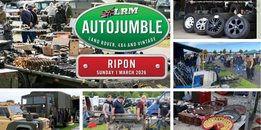 Land Rover, 4x4 and Vintage Autojumble - Ripon