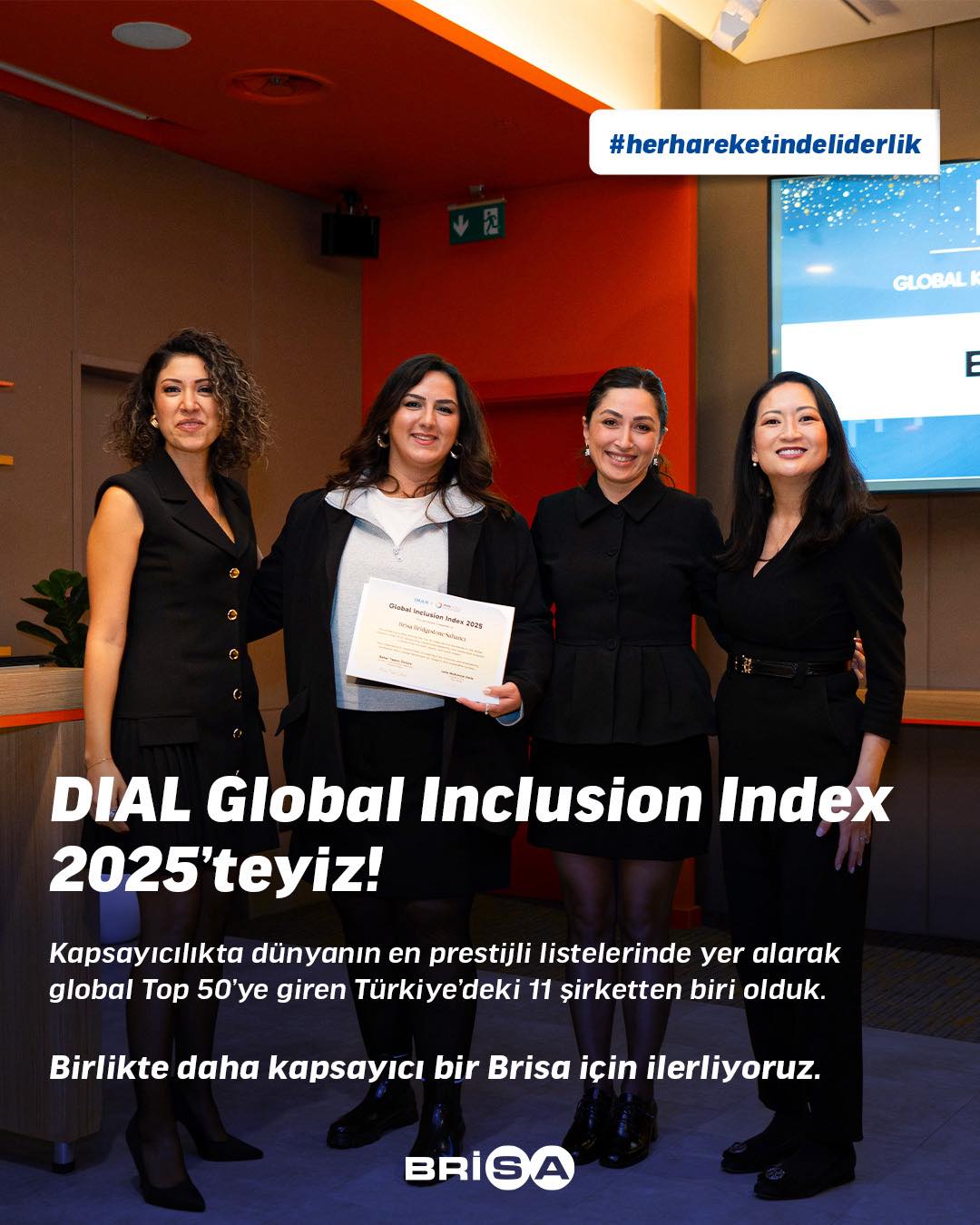 Brisa - Kapsayıcılıkta önemli bir başarıya imza attık! Brisa olarak bu ...