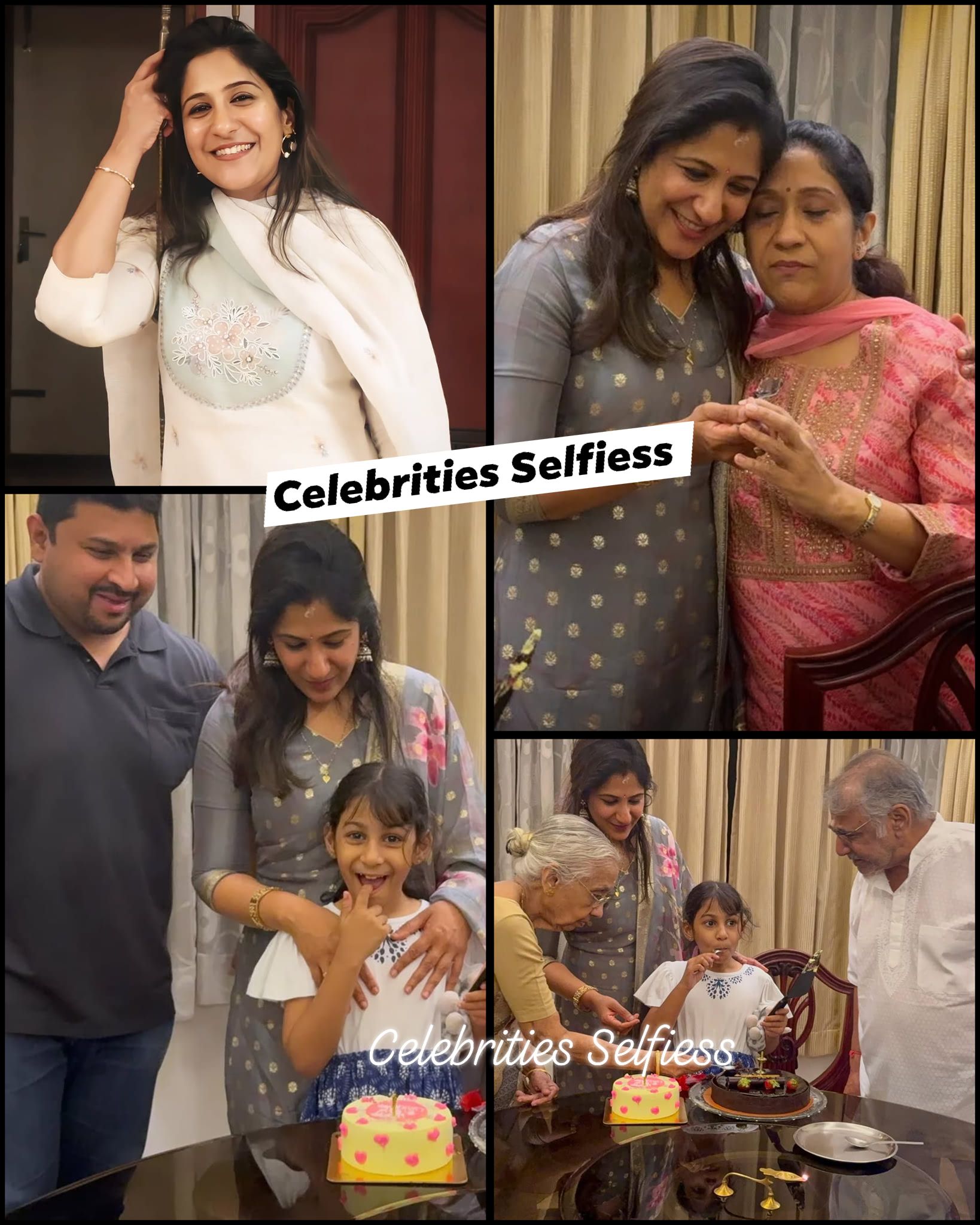 Celebrities - Versatile Singer Shweta Mohan Birthday Celebration Clicks ...