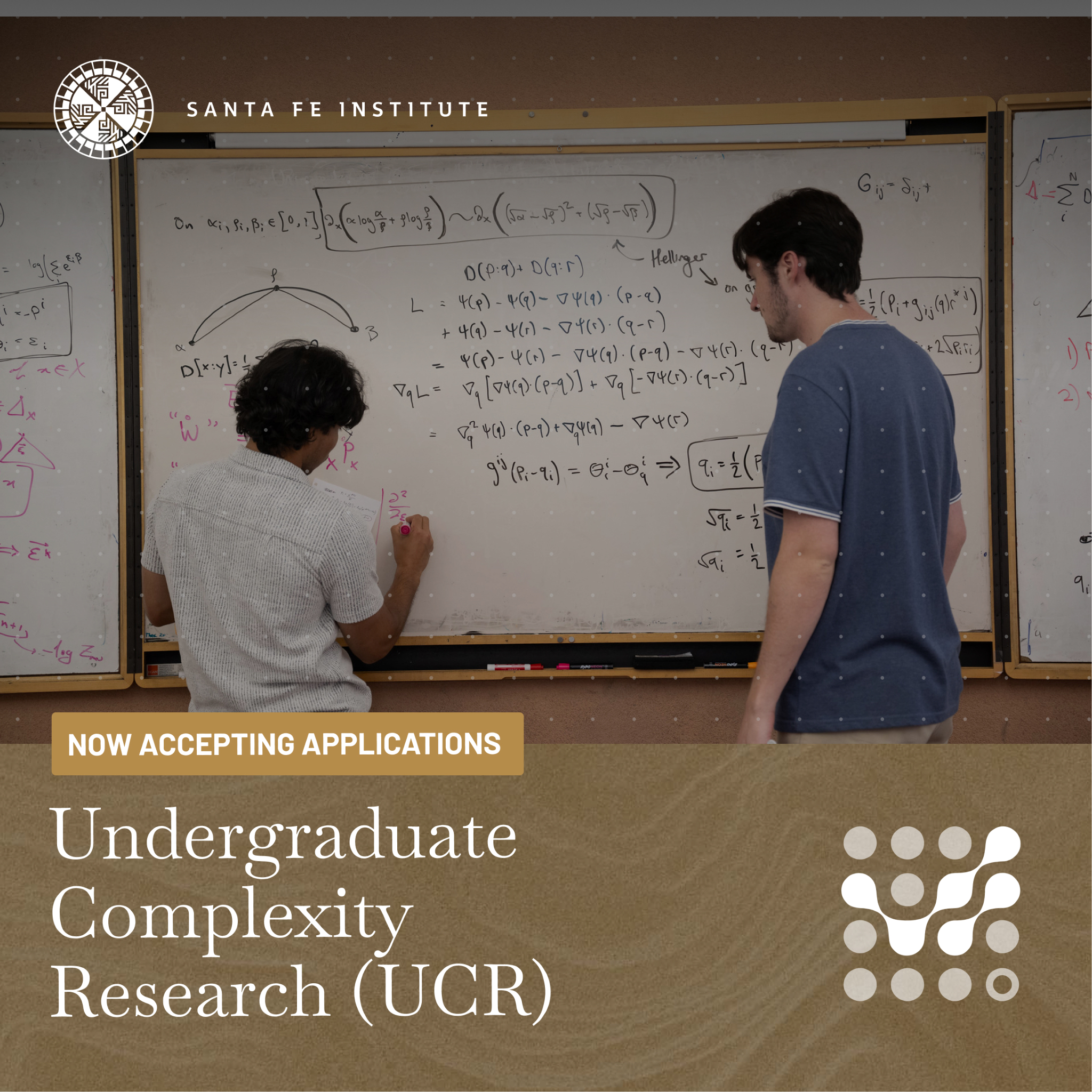 Santa - Applications are open for SFI’s 2026 Undergraduate Complexity ...