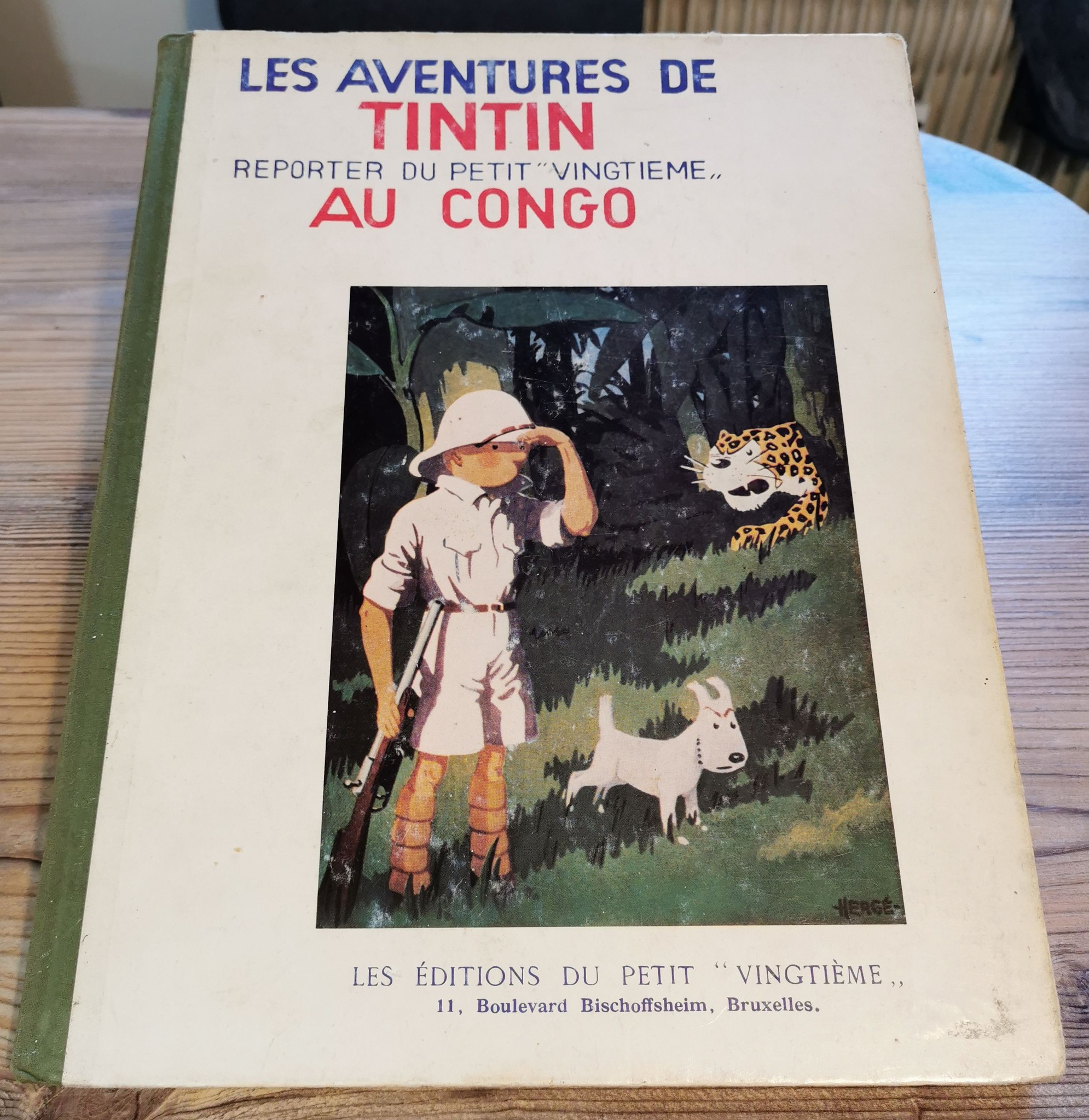 1983 facsimile reprint by Casterman of the first comic book