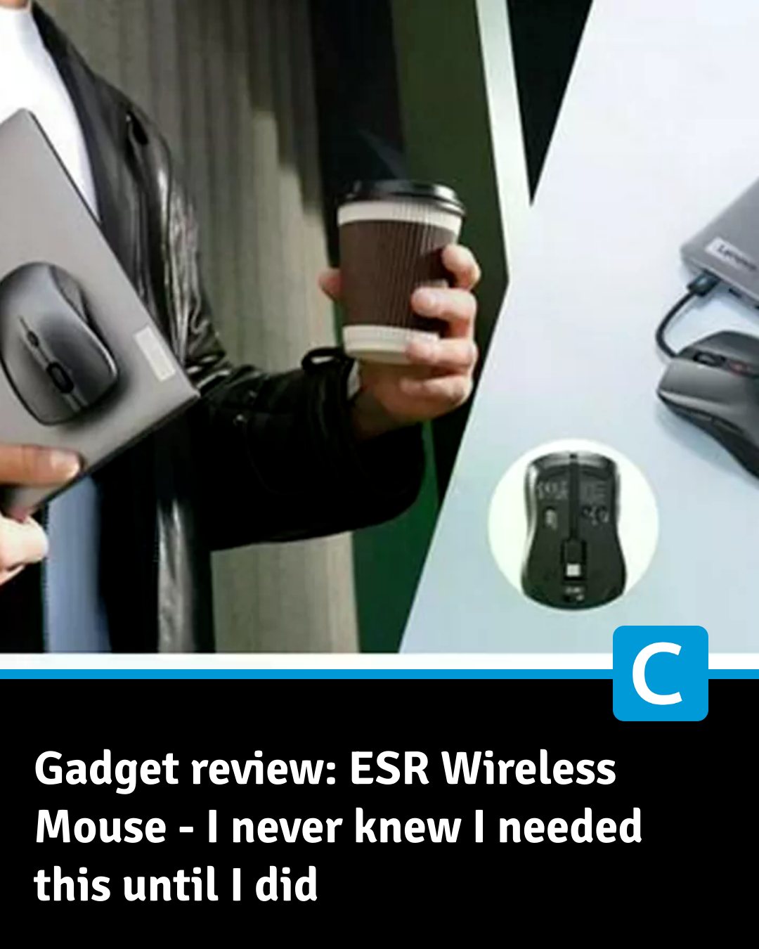 Cornwall - The ESR Wireless Mouse ensures you will never be separated ...