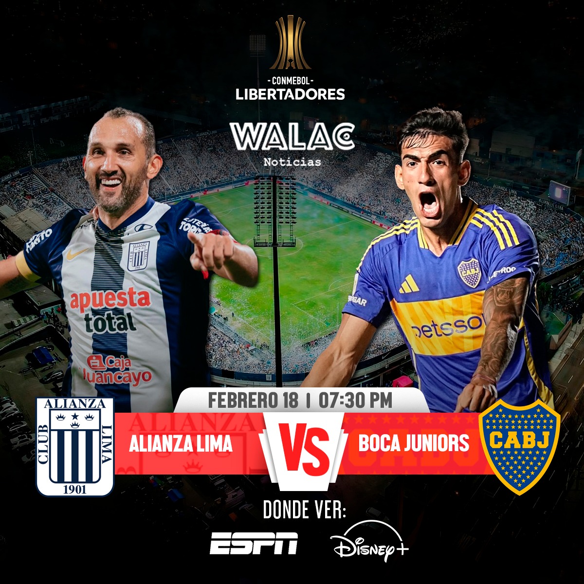 Walac - 📌#MISIÓNCOPALIBERTADORES |⚽🔥 ¡La emoción de la Copa ...