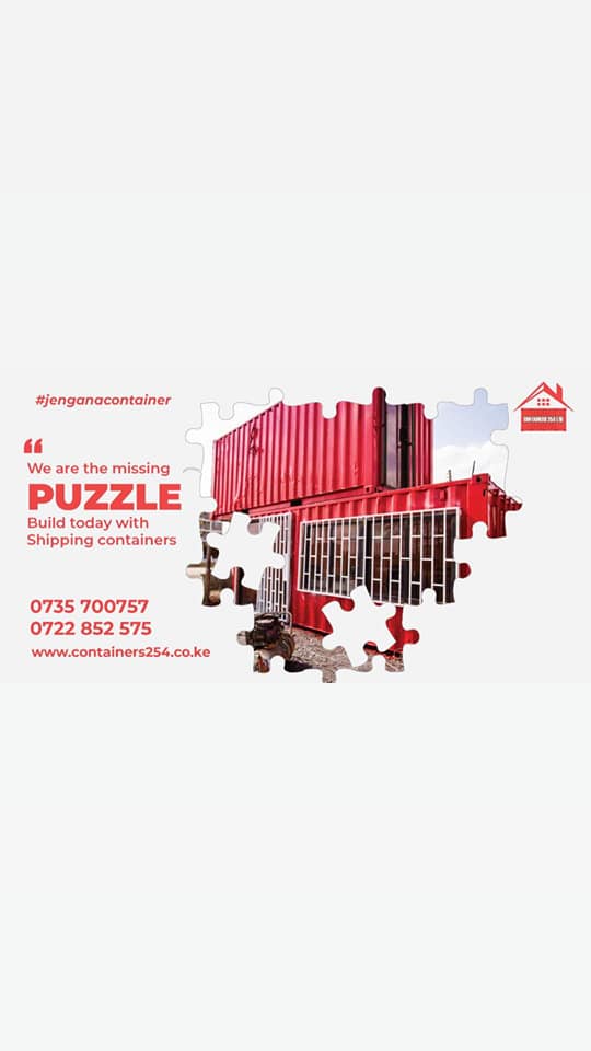 We are ready to complete your project... - Containers 254 ltd