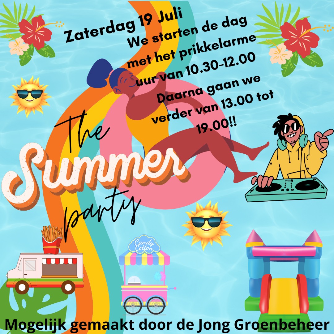 Zwembad - 🎉☀️ The Summer Party komt eraan! ☀️🎉 Zaterdag 19 juli wordt ...