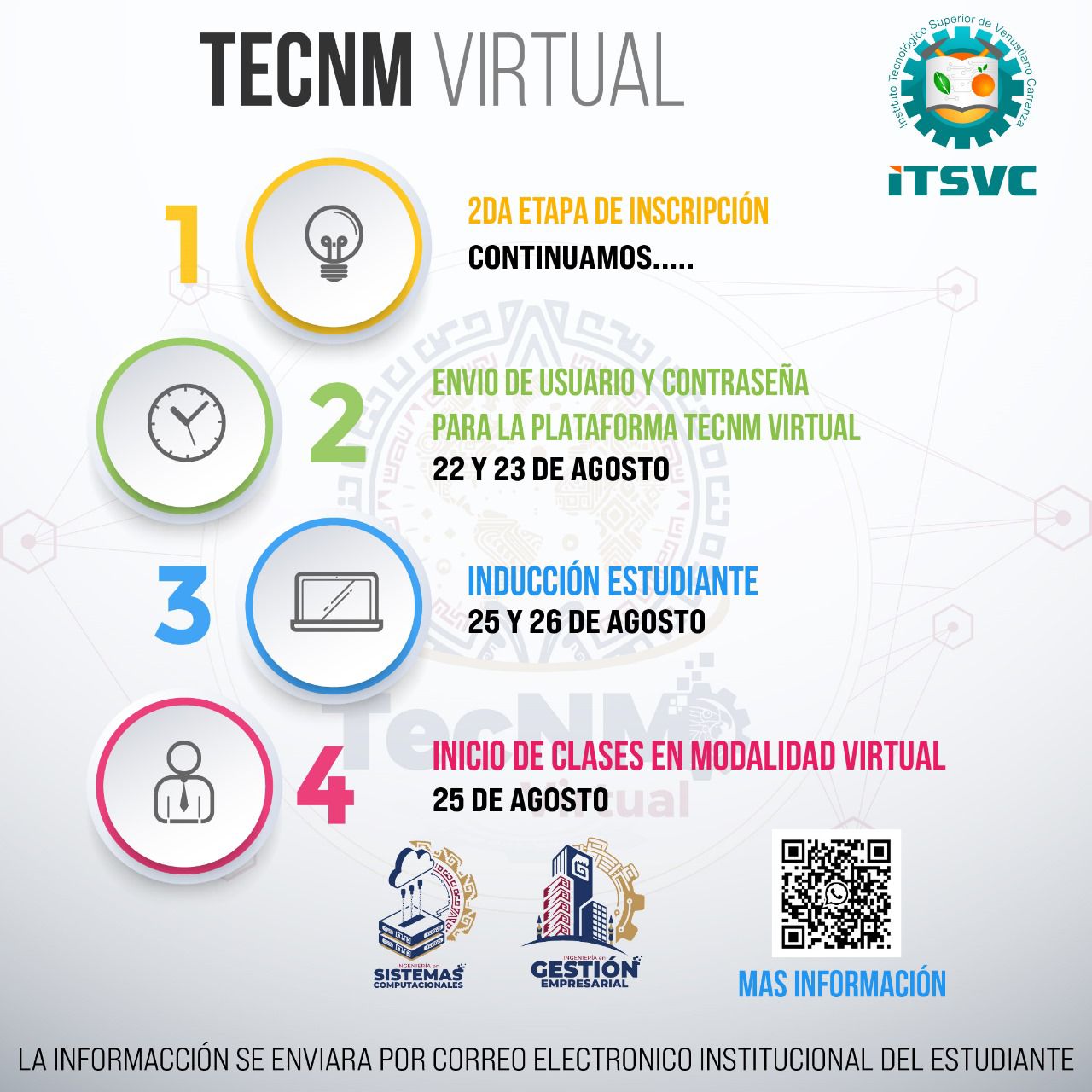 📢 ¡Aviso importante! Debido... - TECNM - Venustiano Carranza | Facebook