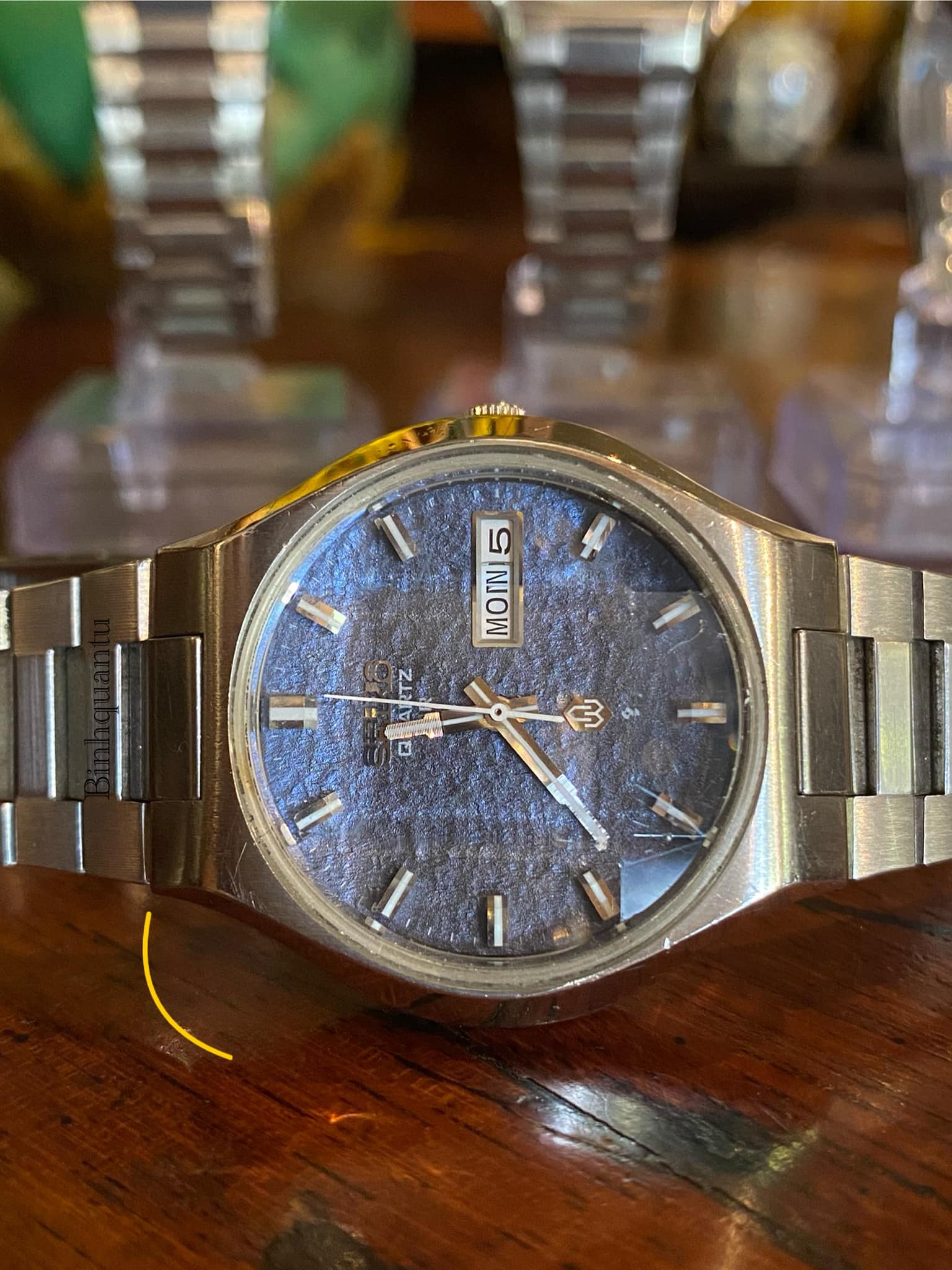 Done in 2 years! I feel so happy! Thanks Seiko QR 3863-8000