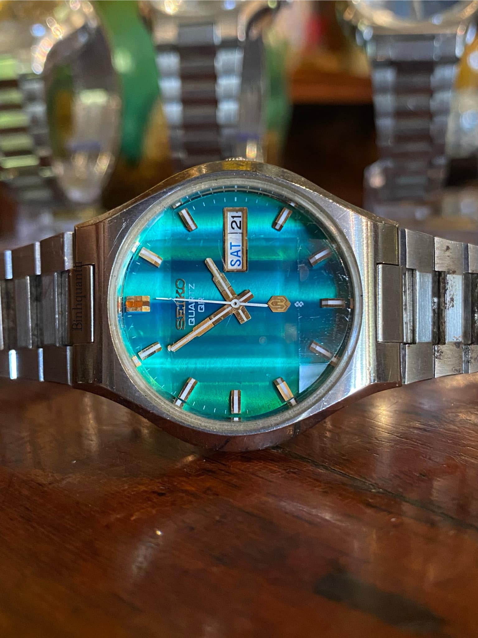 Done in 2 years! I feel so happy! Thanks Seiko QR 3863-8000