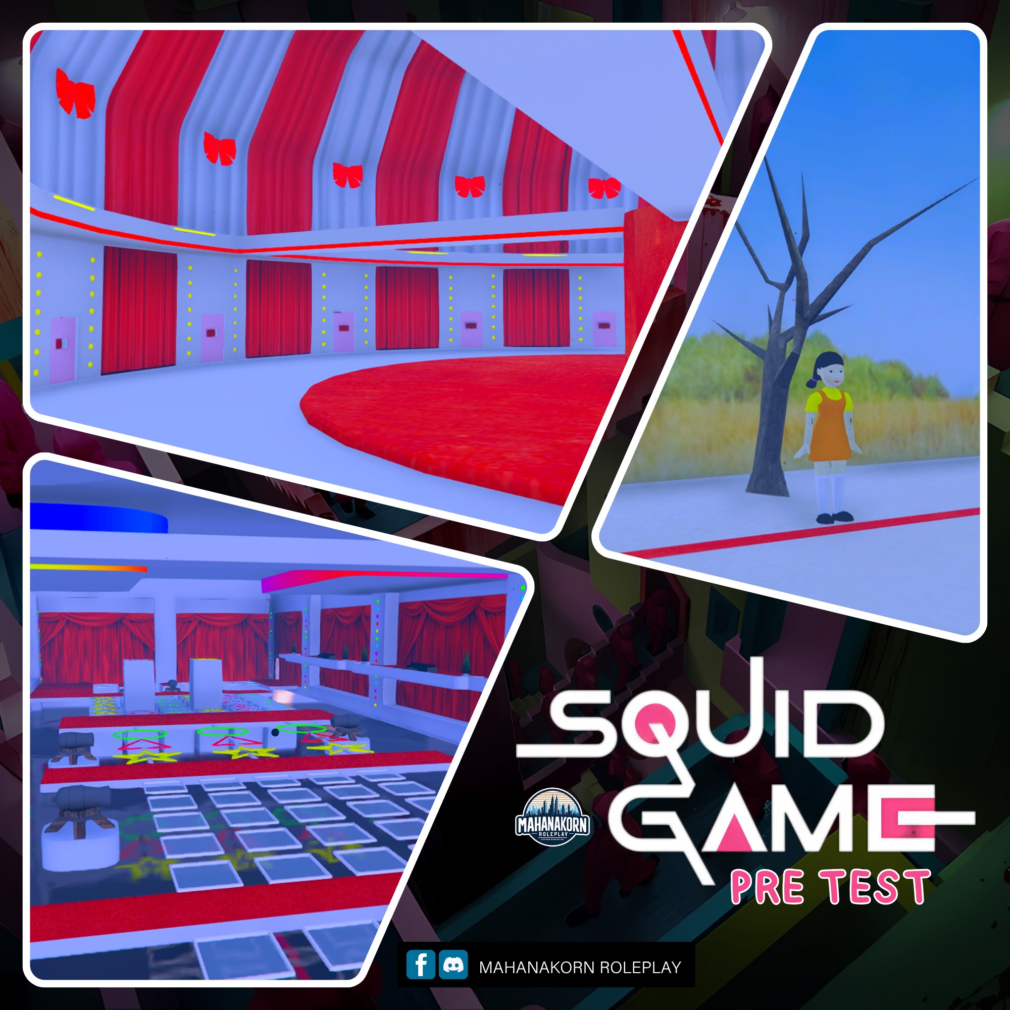 วันนี้ไลฟ์ทดสอบระบบ Squid Game เวลา... - Mahanakorn Roleplay | Facebook