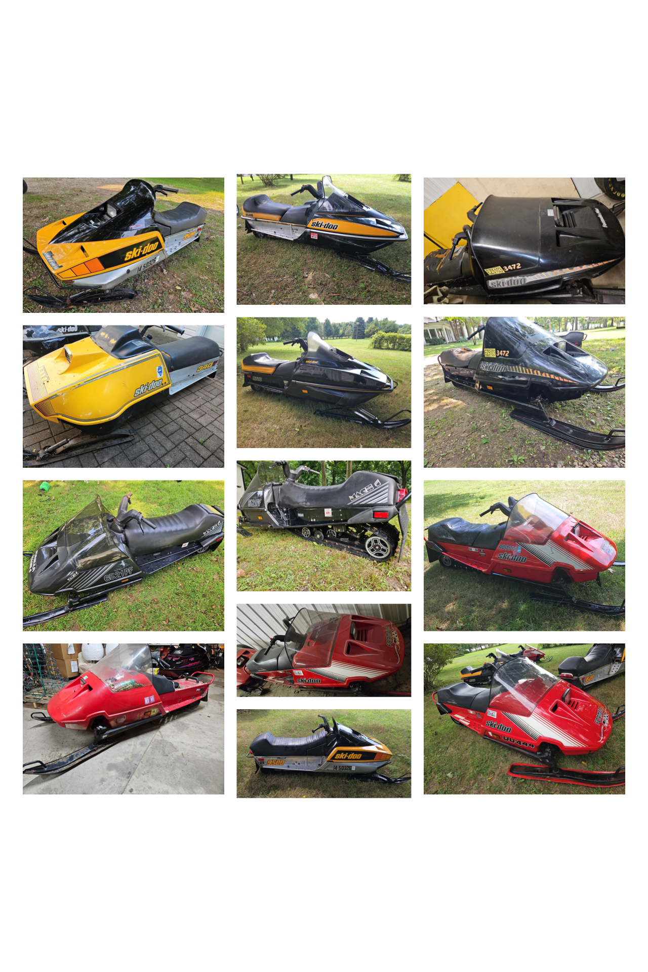 HiGH＆LOW 1989 Ski-Doo Mach 1 snowmobile liquidation auction