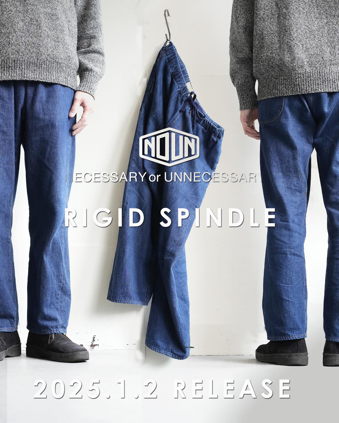 こちらも1/2より販売開始の N.O.UN(ナウン)RIGID SPINDLE 最初期の頃の 