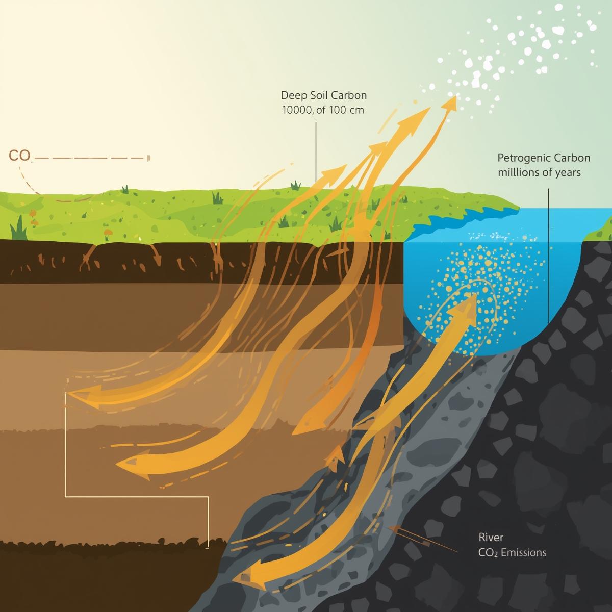 A landmark global study reveals that ancient carbon, once locked away ...