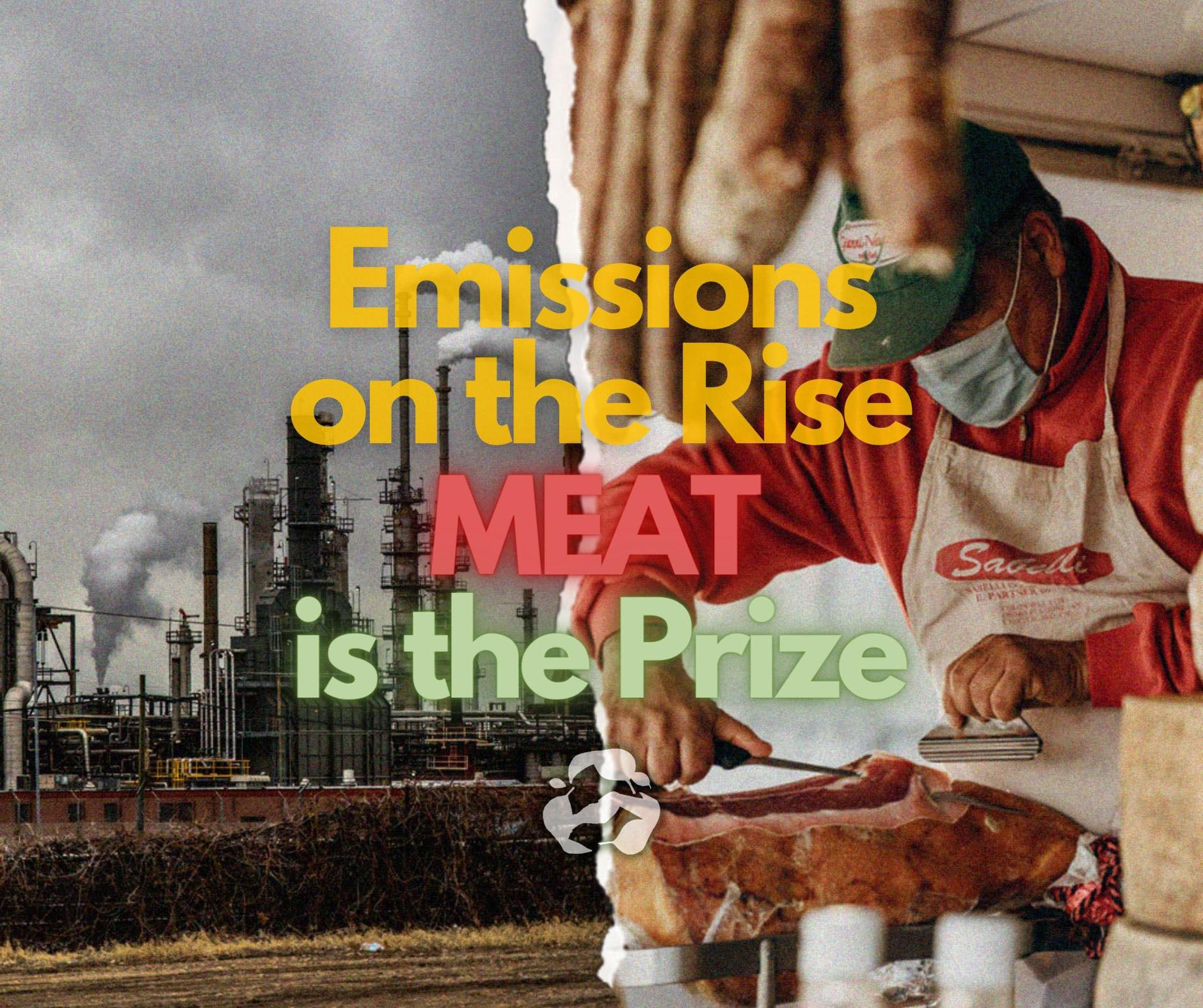 Plant Pact PH - EMISSIONS ON THE RISE, MEAT IS THE PRIZE 💨🥩 Recently ...
