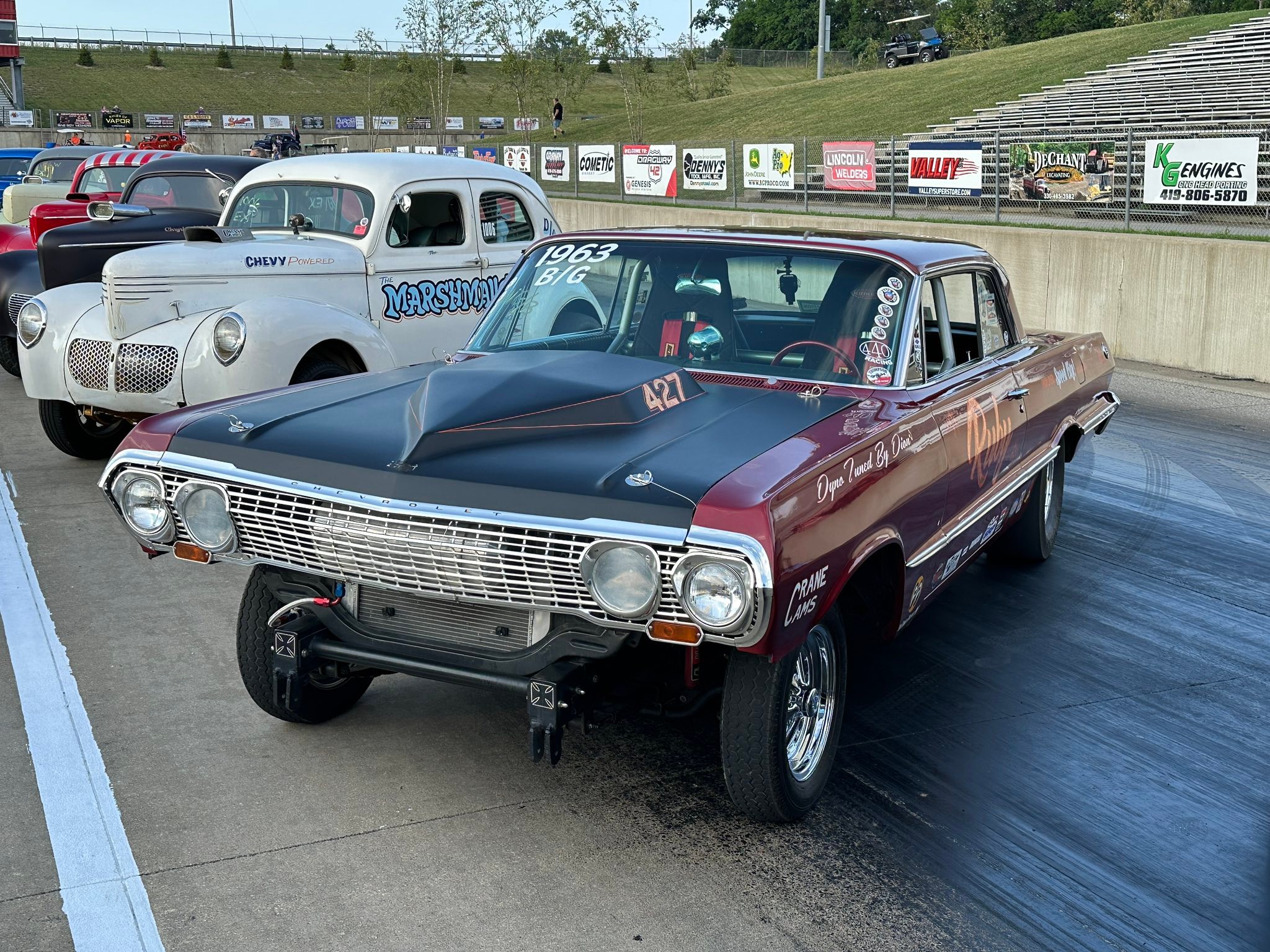 Blast from the Past Drag Racing | On track for Cacklefest at Rock'N ...