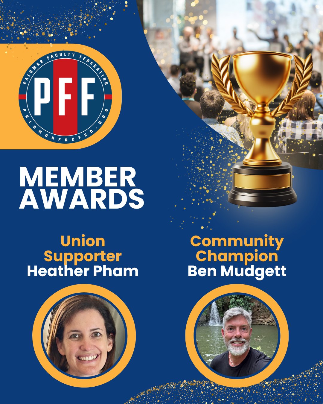 Palomar - Congratulations to our 2025 PFF Member Awards Winners ...