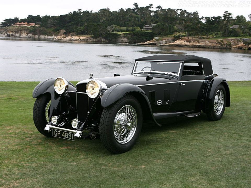 Our antique car of the evening! 1931 Daimler Double Six (V12) 50