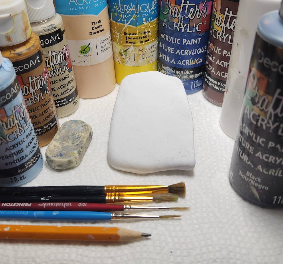 Rocan - What you'll need. I've base coated my rock white so that the ...