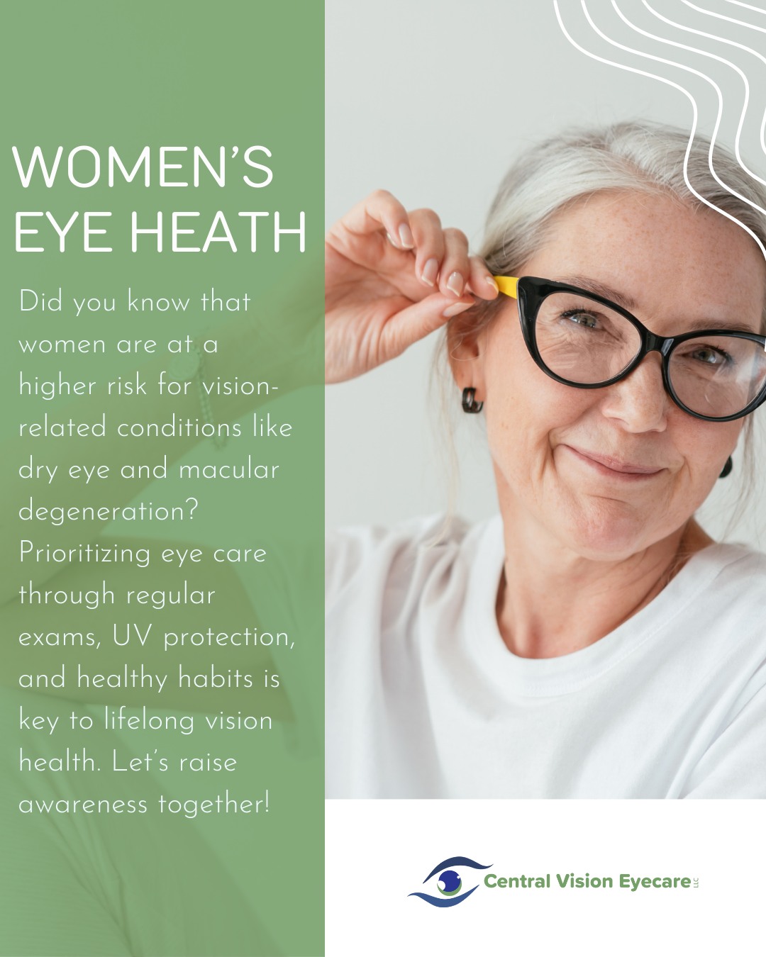 Central - 👁️ Prioritize Your Eye Health, Ladies! Did you know that ...