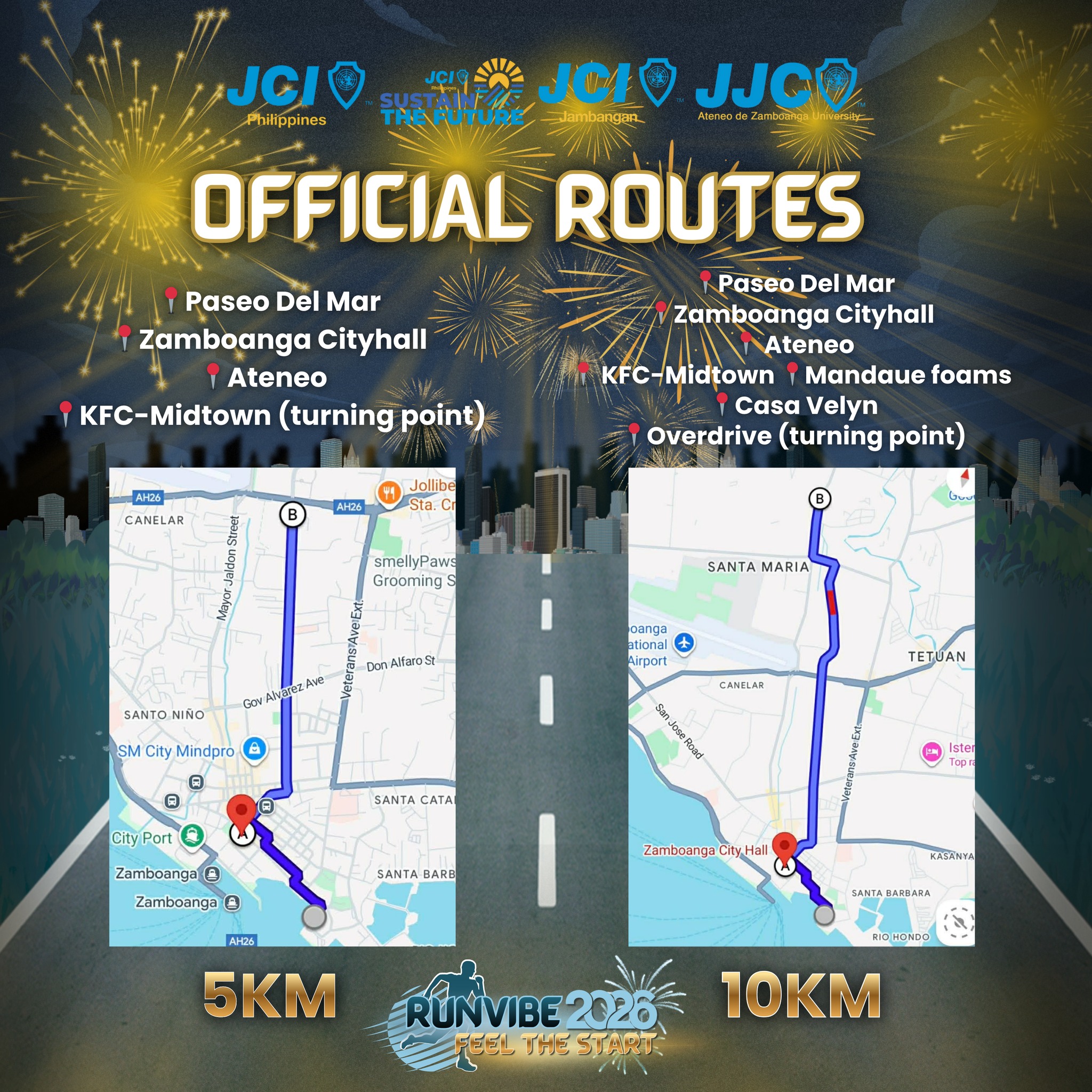JCI - 🚦𝐎𝐅𝐅𝐈𝐂𝐈𝐀𝐋 𝐑𝐎𝐔𝐓𝐄𝐒 𝐔𝐏𝐃𝐀𝐓𝐄🚦 The path is set!🫡 Check out the UPDATED ...