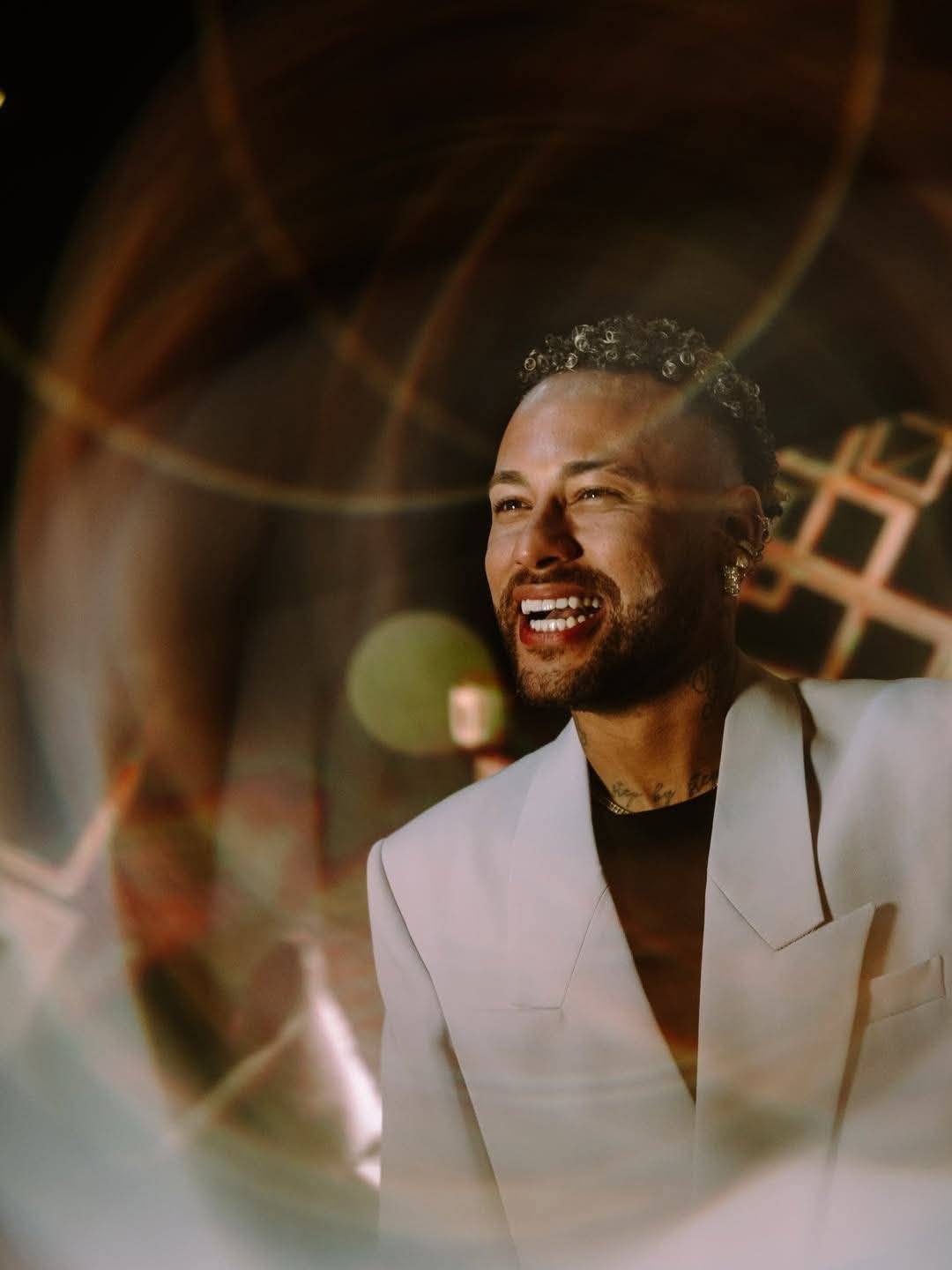 Masque Célébrité Neymar Jr Avec Barbe - Déguisement Ou Décoration