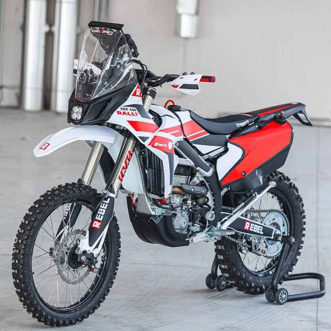ZX Moto 450 Rally 128kgs, rally tower and 32L capacity! ZXMoto