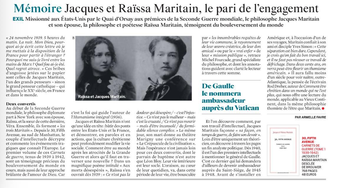 Cercle d'études Jacques et Raïssa Maritain