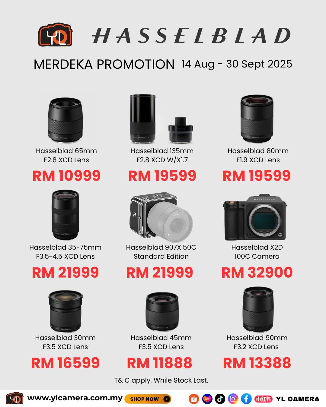YL Camera - 📸 YL Camera | Hasselblad 🇲🇾 Merdeka Promotion... | Facebook
