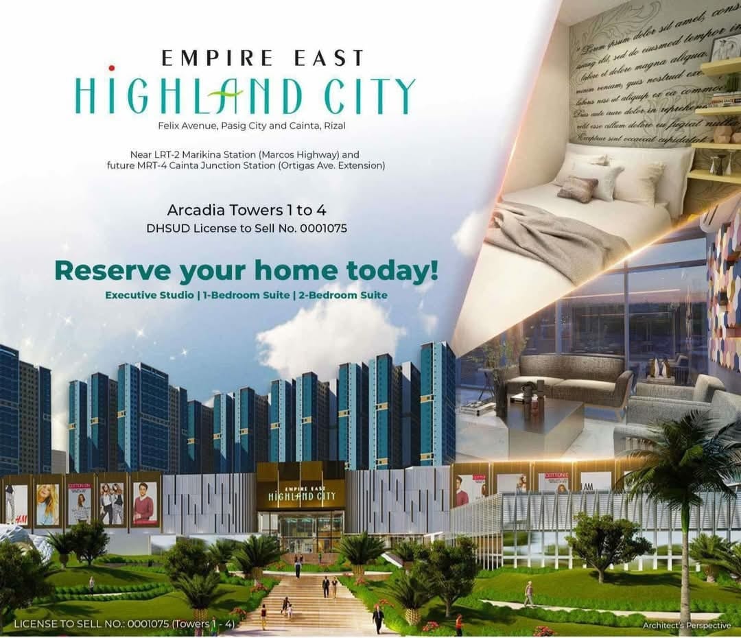 Empire East Highland City | Pasig
