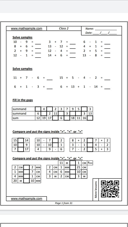 MathSample.com