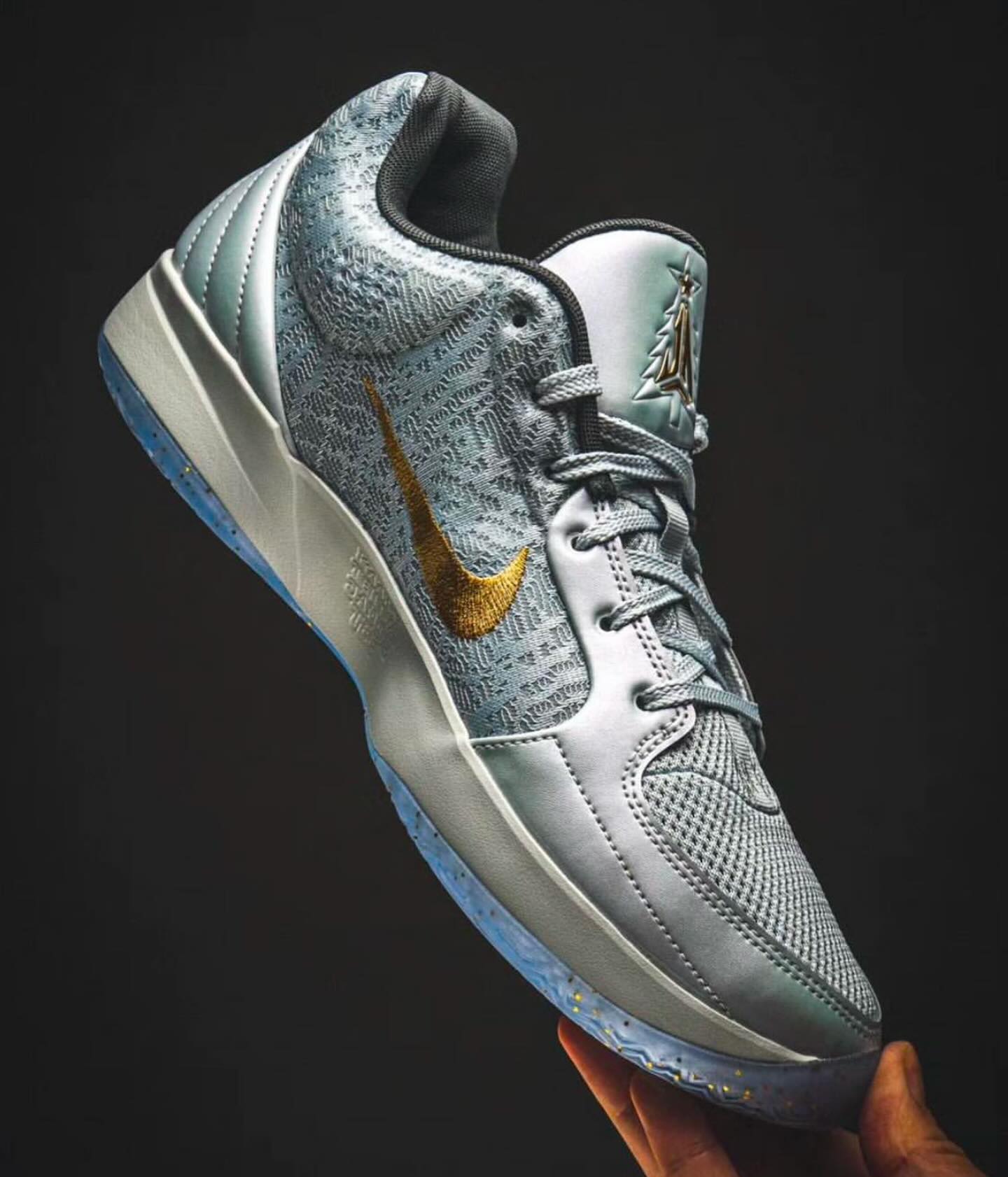 Christmas JA. The Nike JA 2 'tree top' is available at @titan_22
