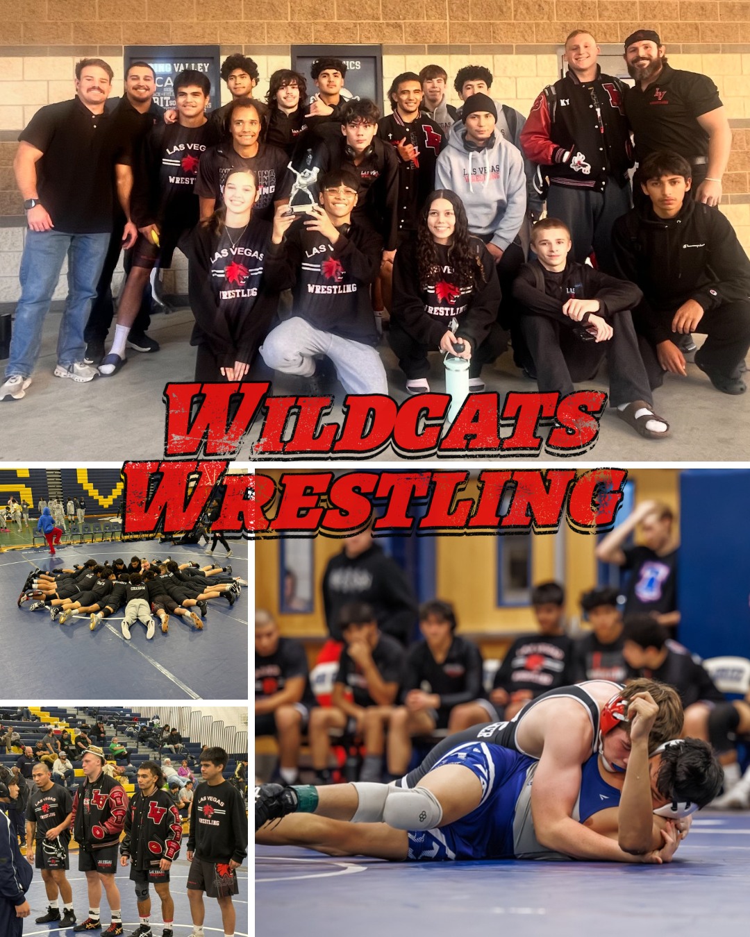 Las - Road to Victory! Our wrestling wildcats are currently 14-4. This ...