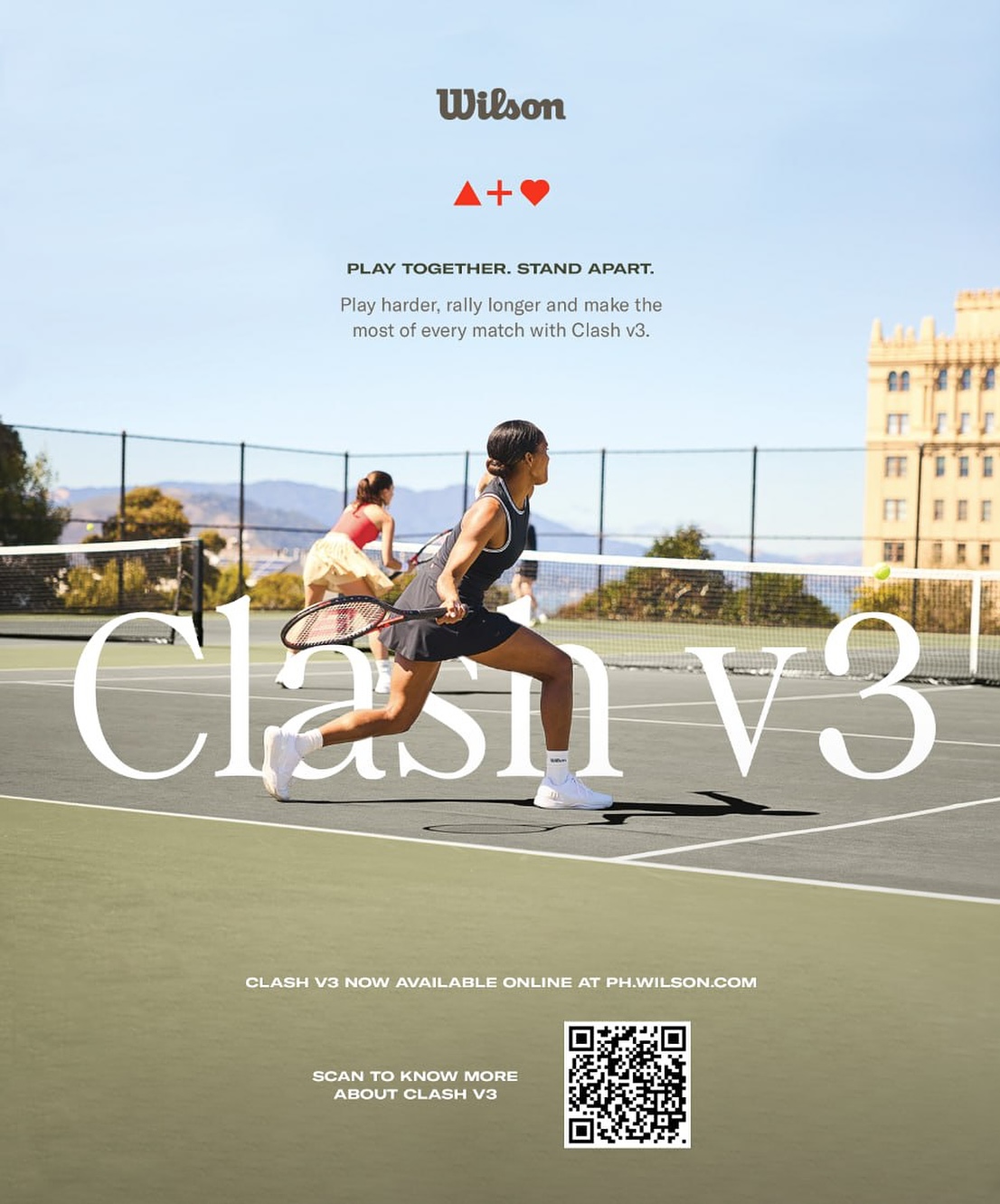 Wilson - The new Wilson Clash v3 is available now. Check it out on ph ...