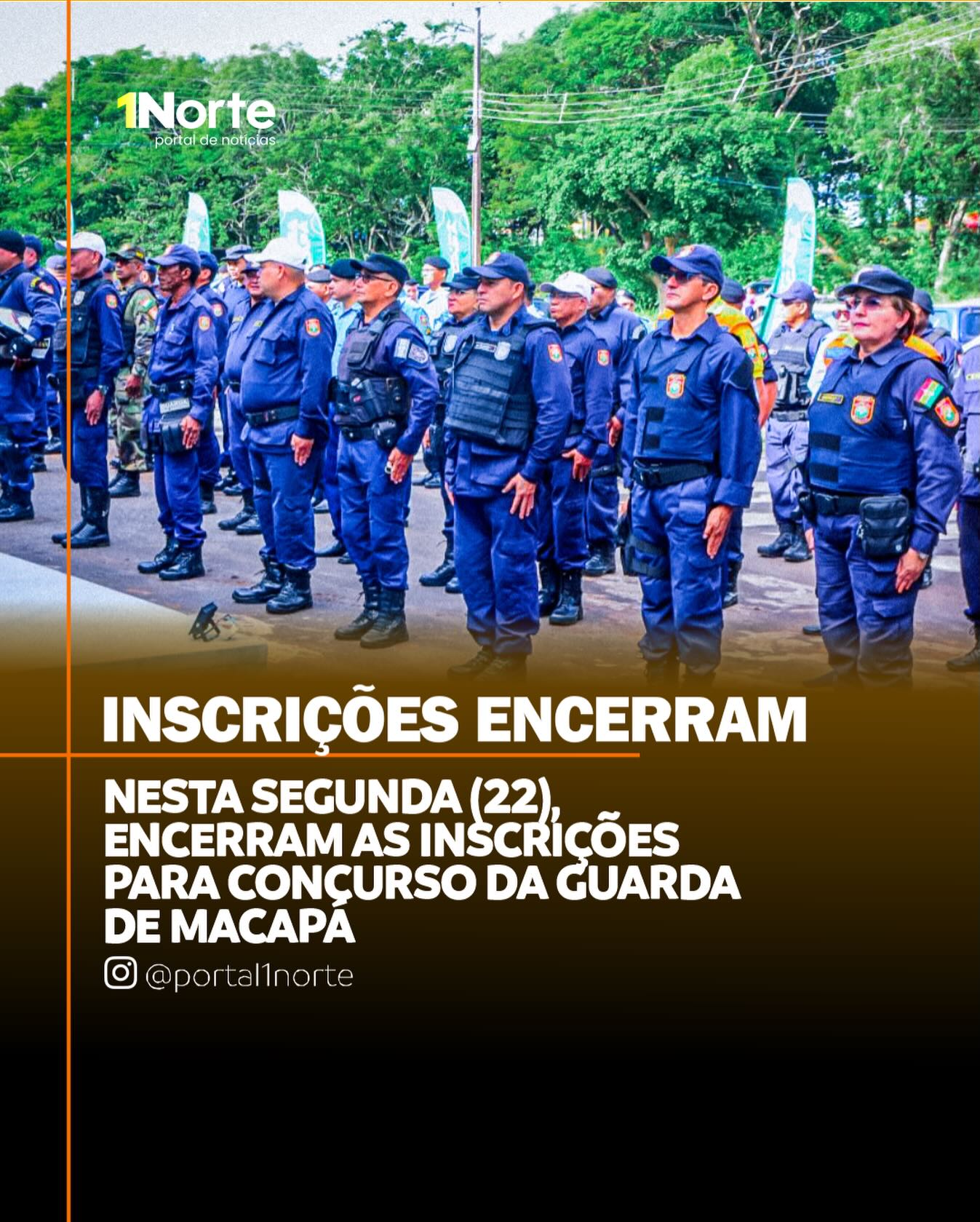 Portal - As inscrições para o concurso público da Guarda Civil ...