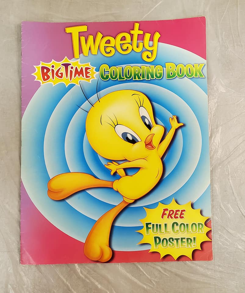 翠兒特大填色簿HK$35 - Tweety Discovery