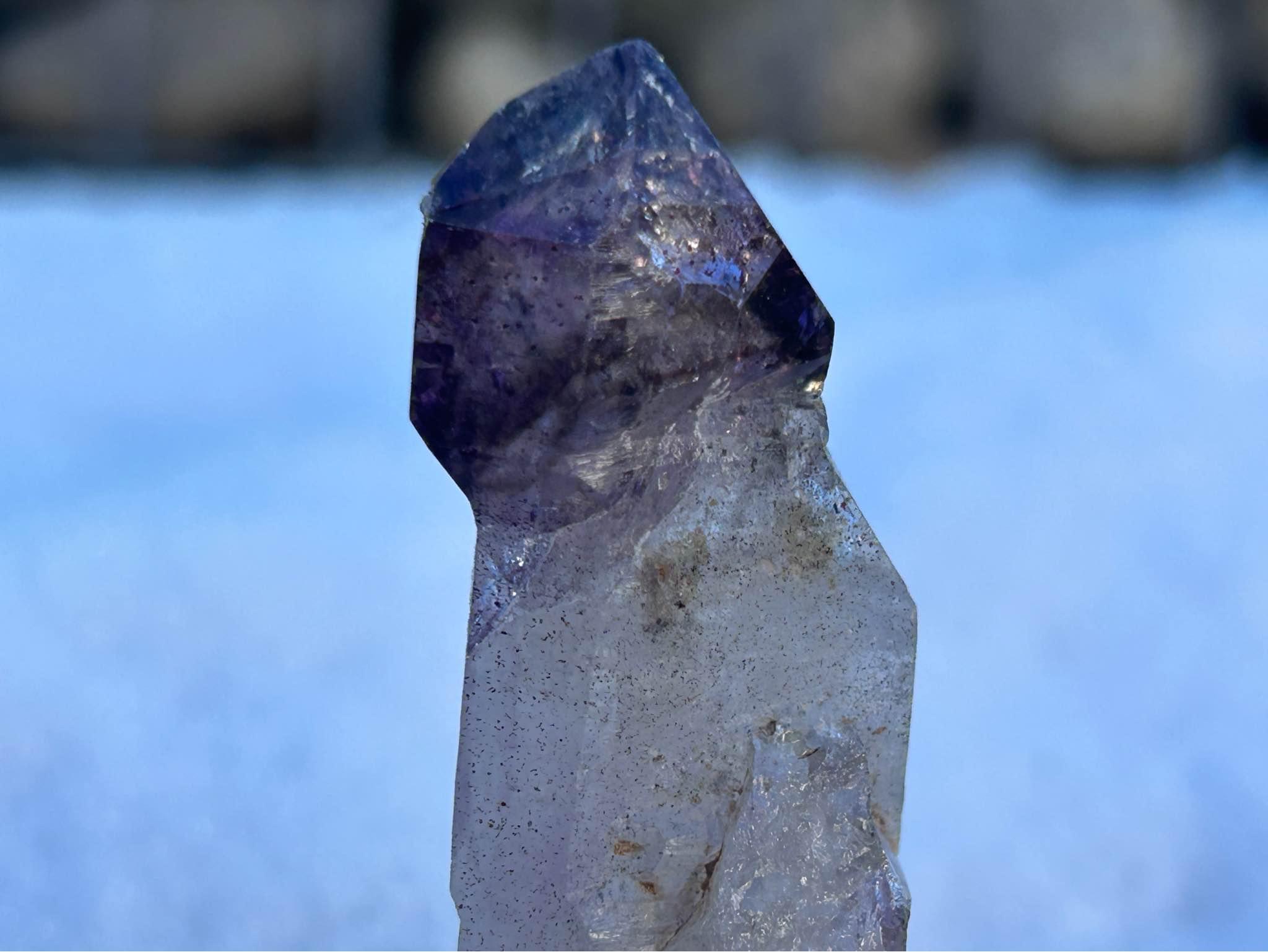 Septor Amethyst Smoky Quartz - Rocks, Fossils & Minerals - Denver ...