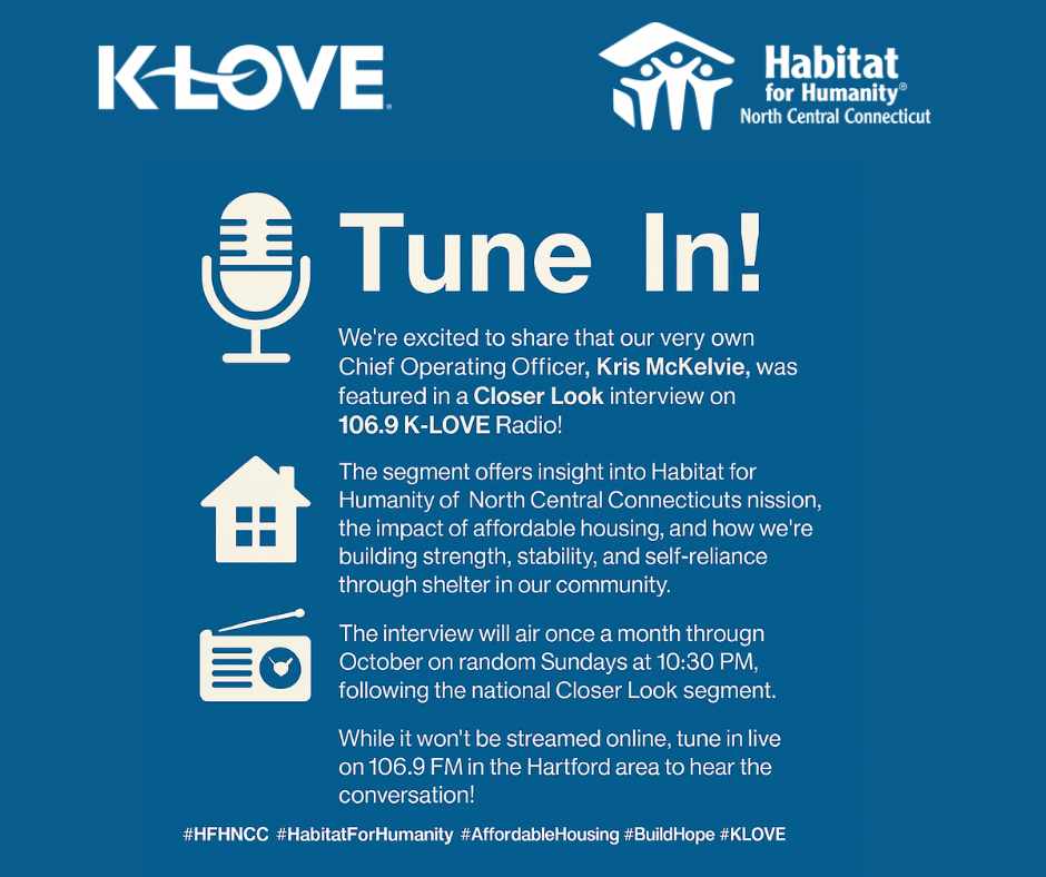 Habitat - 🎙️ Tune In! We’re excited to share that our very own Chief ...