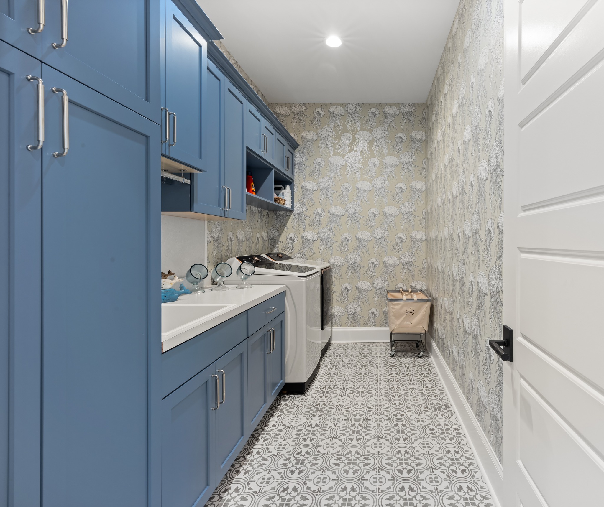 Coastal Luxe Interiors - 🏖 Transform your laundry room into a fun ...