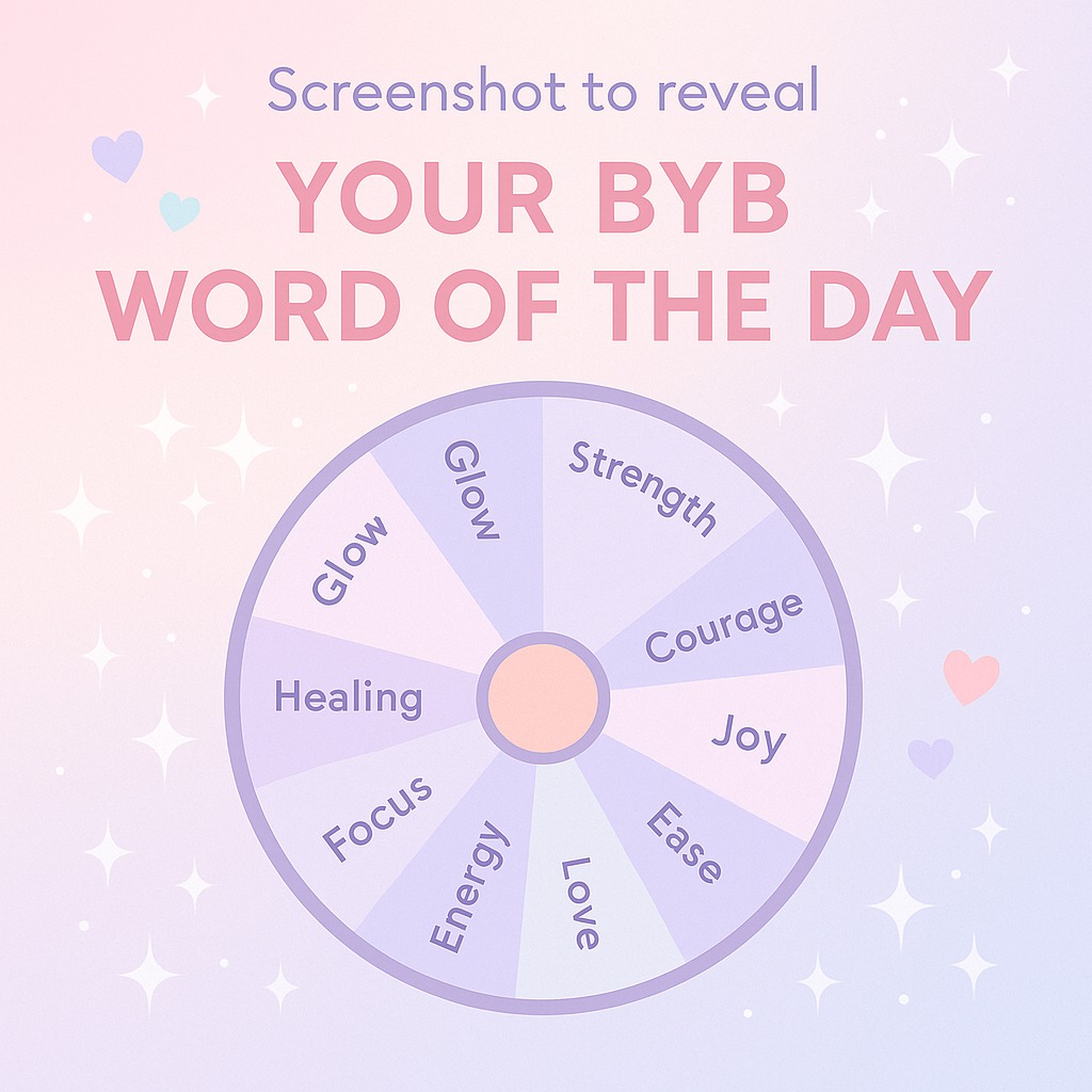 Be - Your Word of the Day Spinner is here! Screenshot to reveal your ...