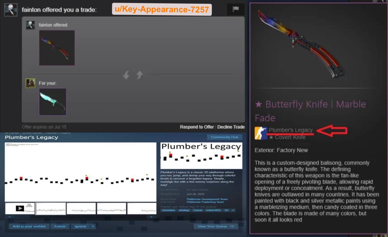 😳 NEW SCAM ALERT Someone... - Cs.money CS:GO Trading Bot | Facebook