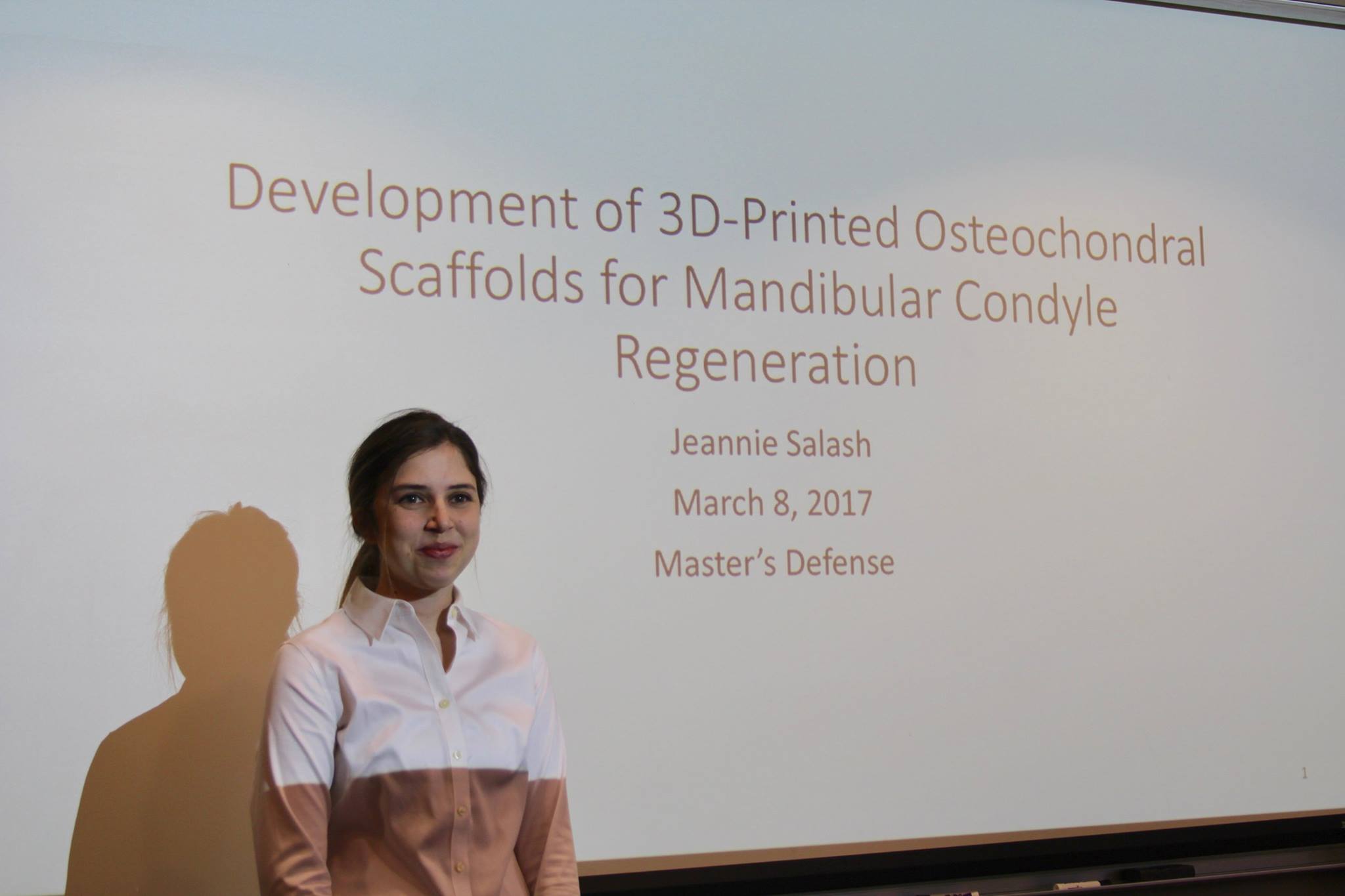 Detamore Lab - Congratulations to Jeannie Salash for... | Facebook