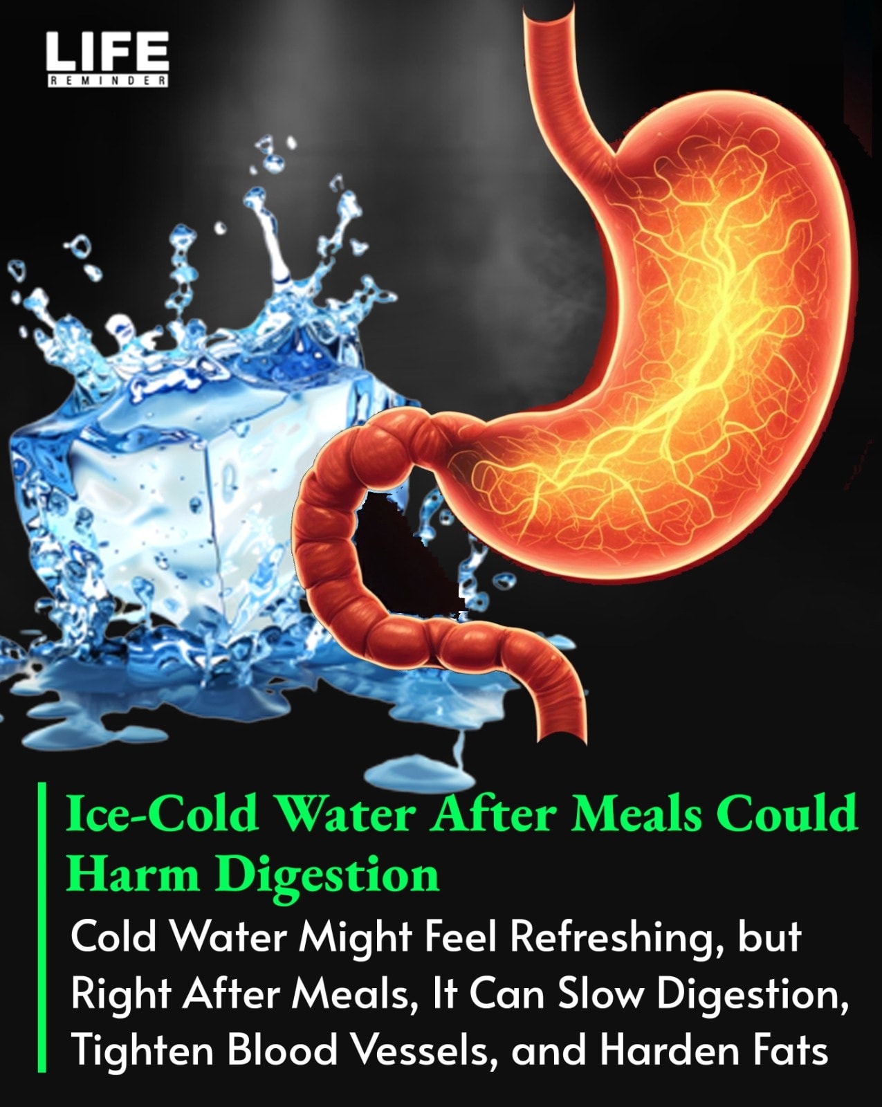 Life - Your body isn’t designed to digest food in an ice bath. Drinking ...
