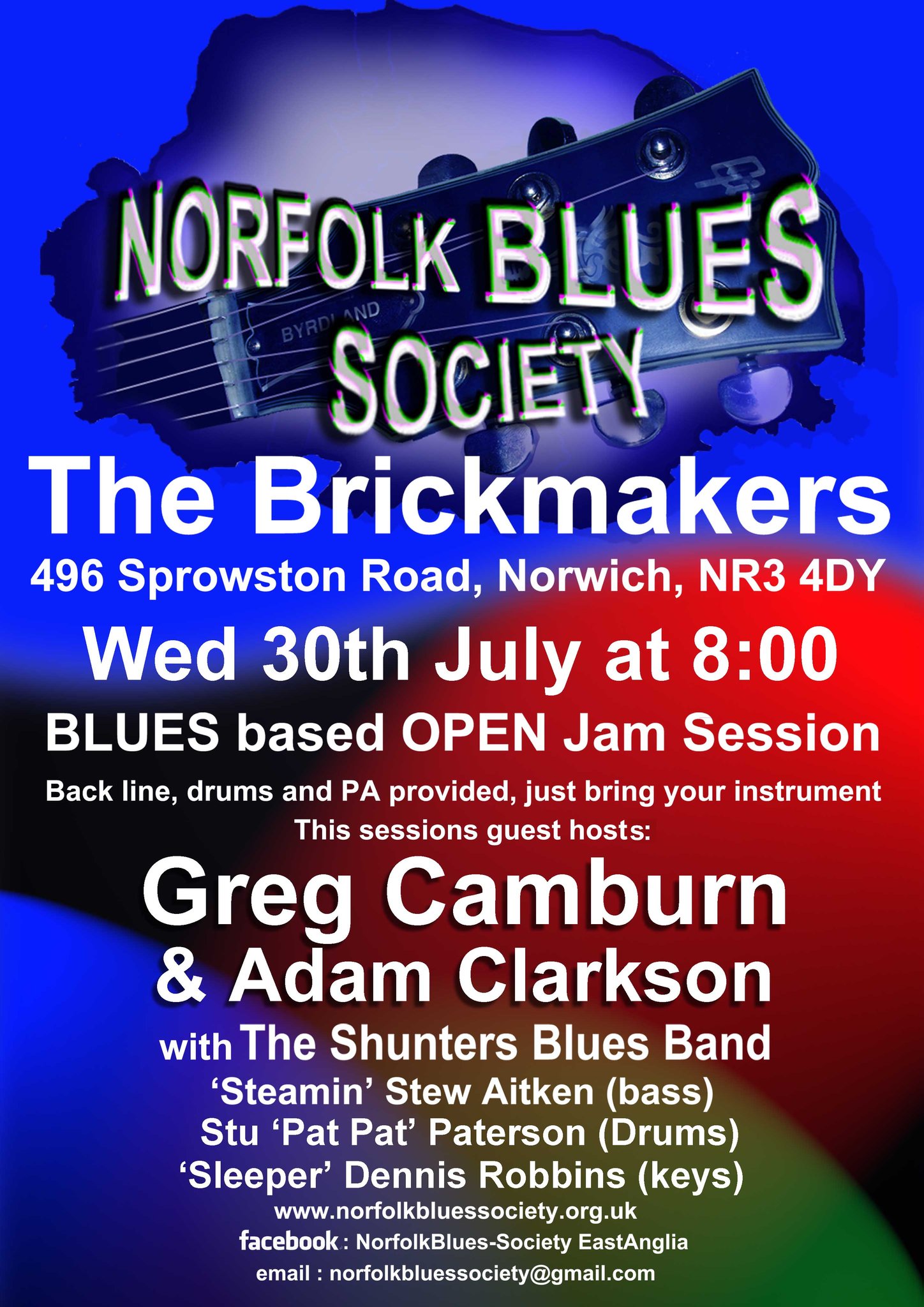 Norfolk Blues-Society... - Norfolk Blues-Society EastAnglia