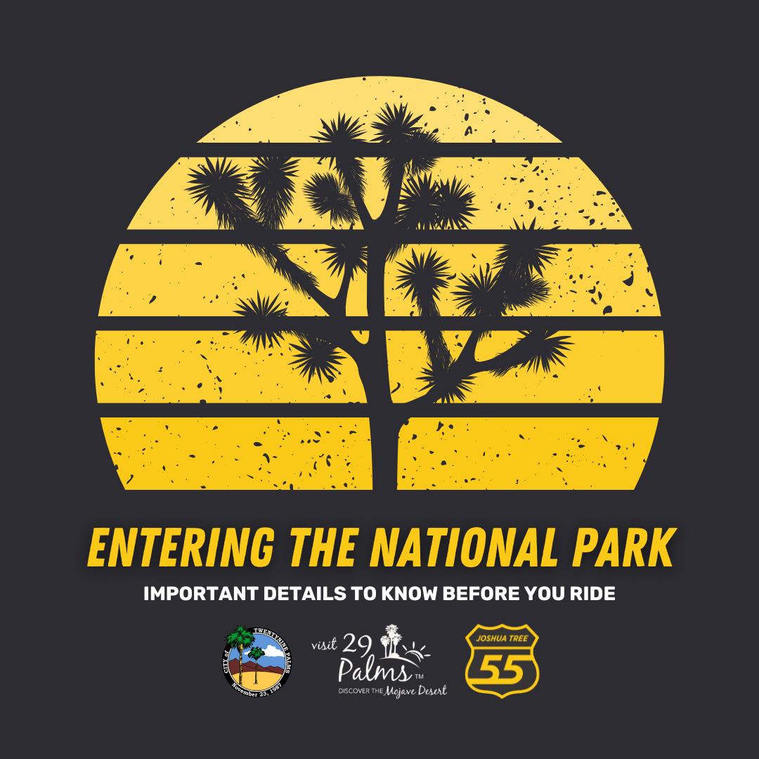 Joshua - 📣 Important details for ride day! Entering the National Park ...