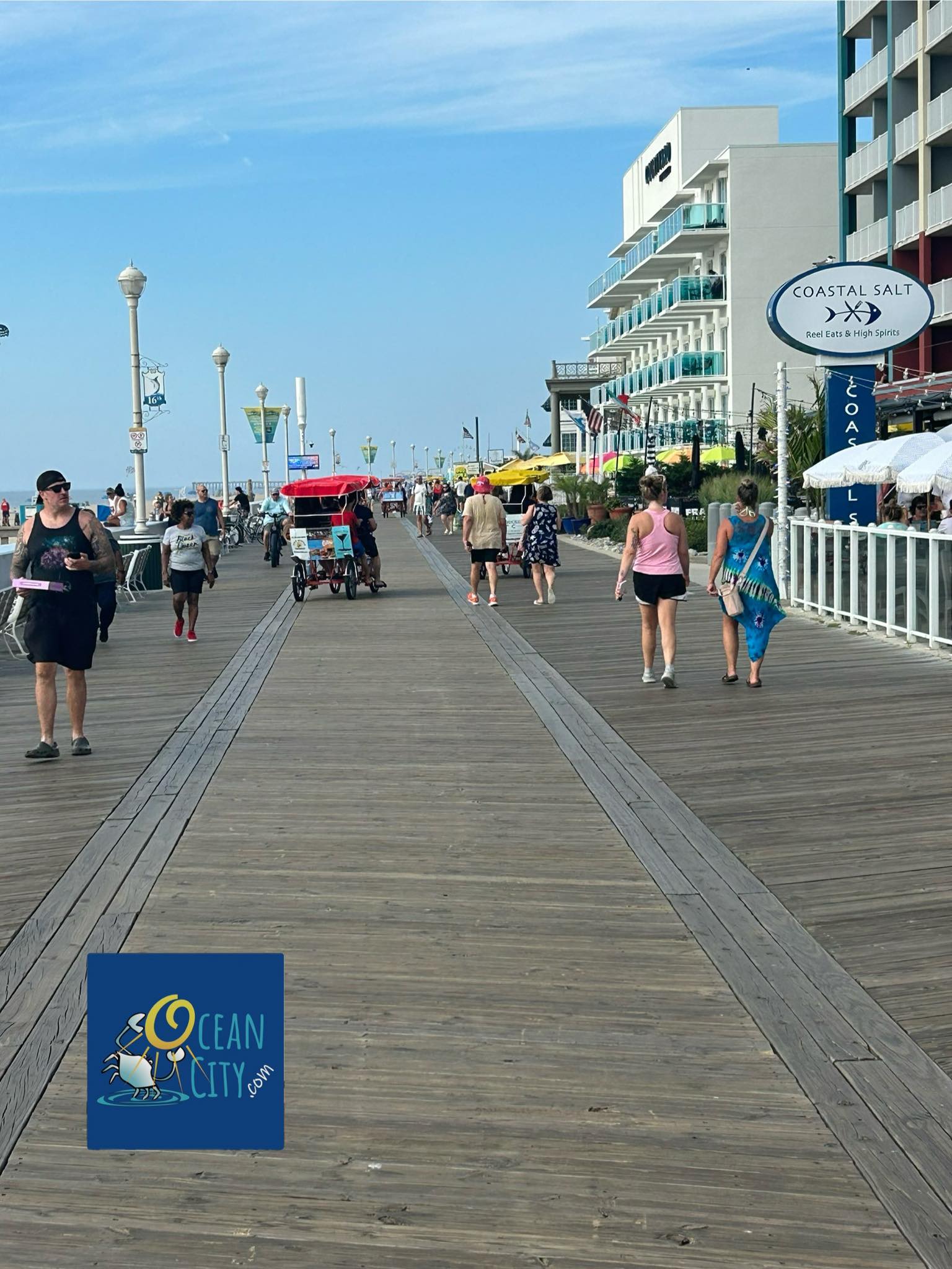OceanCity.com - On the Ocean City boardwalk this morning.... | Facebook